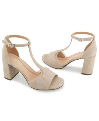 Women's Lady T-strap Dress Sandals