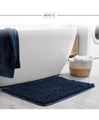 Soft Shaggy Microfiber Ultra Absorbent Bathroom Rug (20"x30")