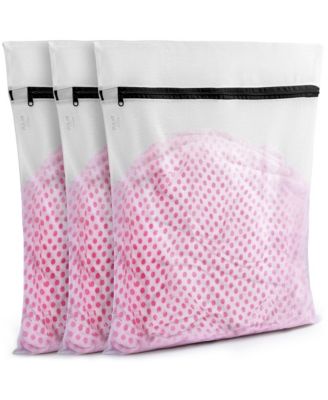 Large Reusable 3 pack Mesh Laundry Bags for Delicates and Washing Machine