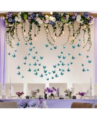 3D Removable DIY Butterfly Wall Decor with 3 Wing Designs (48pcs)