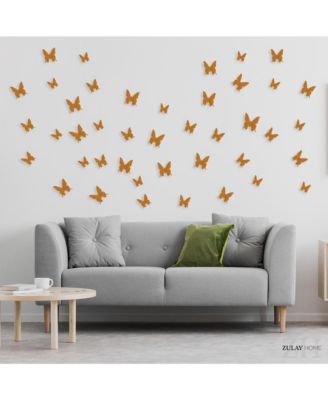 Removable DIY 3D Butterfly Wall Decorations (24pcs with 3 Different Sizes)