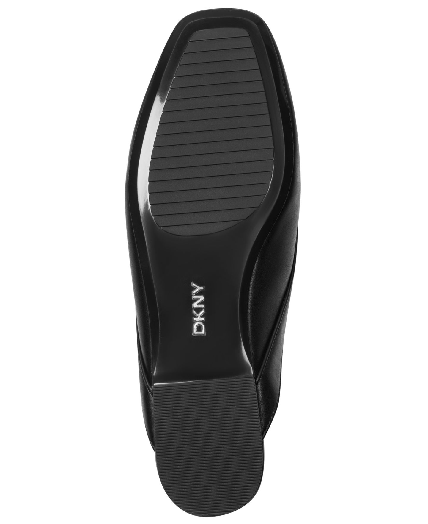 Женские сабо DKNY Delmar Slip-On Boat Mule Flats, цвет: Чёрный — фото 5