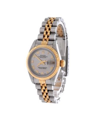 Oyster Perpetual Datejust Automatic Watch in Stainless Steel and Gold 26mm