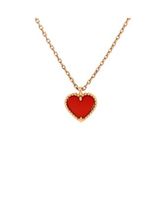 Sweet Alhambra Heart Pendant Necklace
