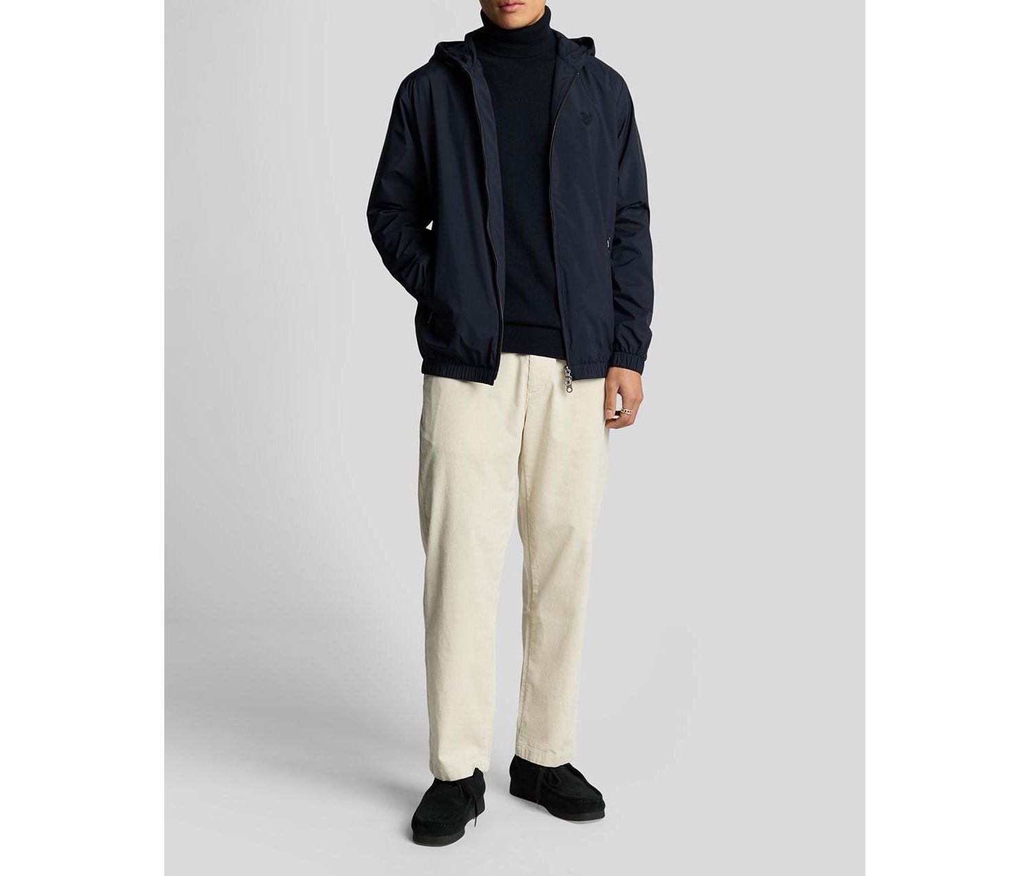 Men's Cotton Merino Turtleneck Sweater