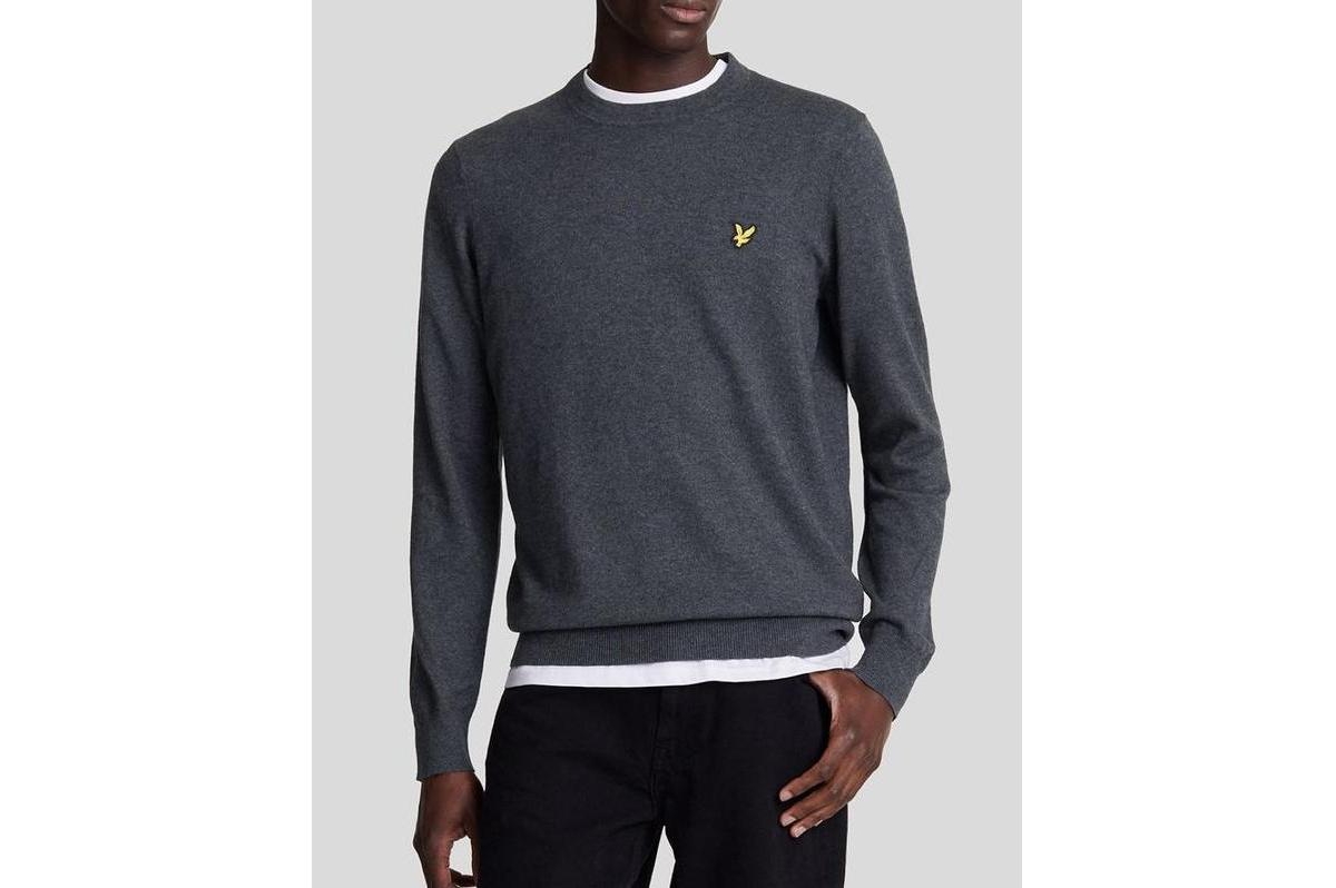 Lyle & Scott Men's Cotton Merino Crew Neck Sweater