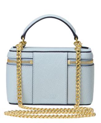 Hallee Small Textured Leather Crossbody Bag