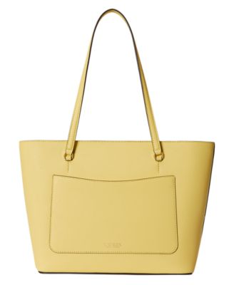 Crosshatch Leather Medium Karly Shopper Tote