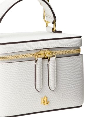 Hallee Small Textured Leather Crossbody Bag