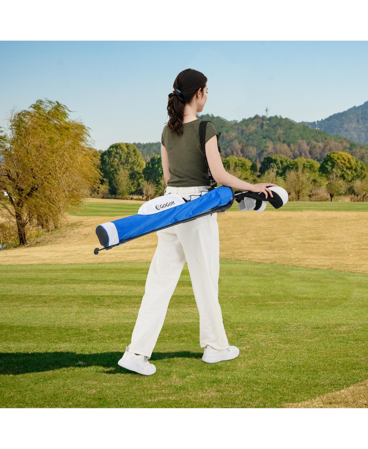 Mecale Lightweight Golf Stand Bag for Driving Range