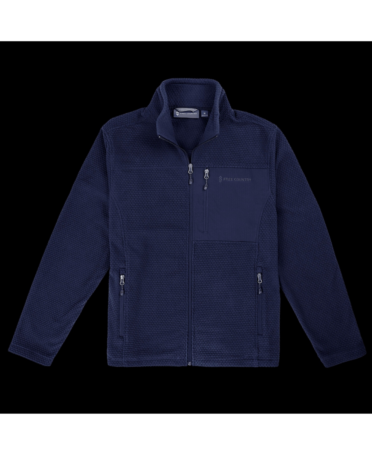 Free Country Men's Calabaza Ii Brick Fleece Jacket