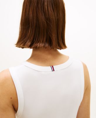 Women's Mixed Media Broderie Dress