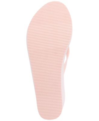 Women's Boujee Platform Thong Wedge Sandals