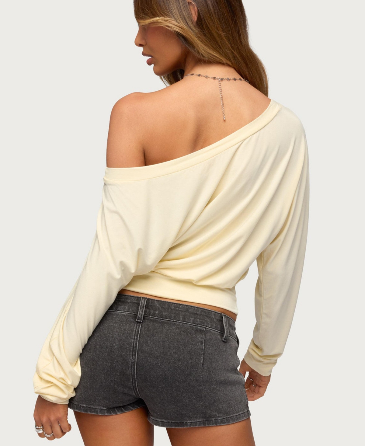 Edikted Women's Caisynne One Shoulder Top