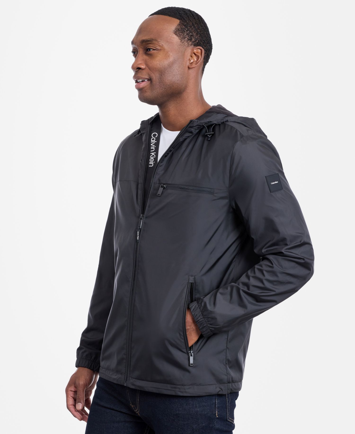 Men's Logo Hooded Jacket