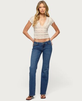 Women's Vania Ultra Low Rise Bootcut Jeans