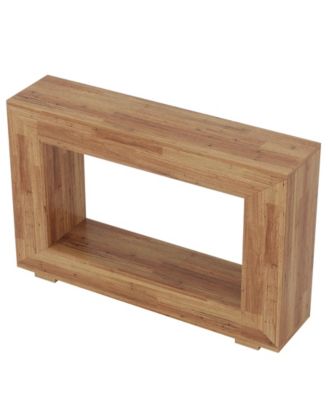 Farmhouse Console Table, 47 Inches Entryway Console Table with Storage, Industrial Hallway Accent Table for Living Room, Entrance