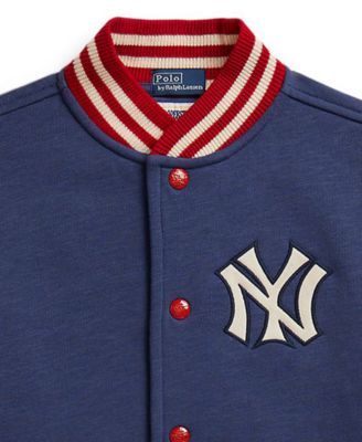 Boys' 8-20 Zip-Front Long-Sleeve Yankees Jacket