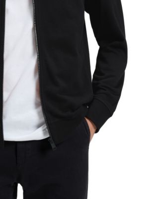 Men's Cotton-Jersey Logo Badge Jacket