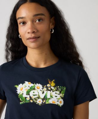 Women's Perfect Graphic Logo Cotton T-shirt