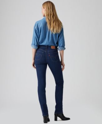 Women's Classic Mid Rise Straight-Leg Jeans