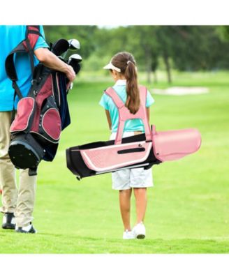 Junior Complete Golf Club Set with Rain Hood, Right Hand, Ages 8-10