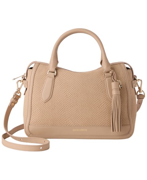 Женские сумки Brahmin Micaela Dawnlight Medium Crossbody Satchel