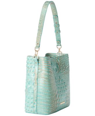 Celina Medium Leather Bucket Bag