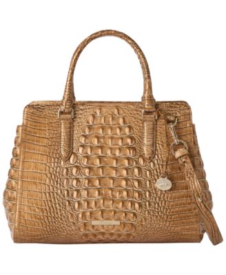 Finley Small Leather Satchel Bag