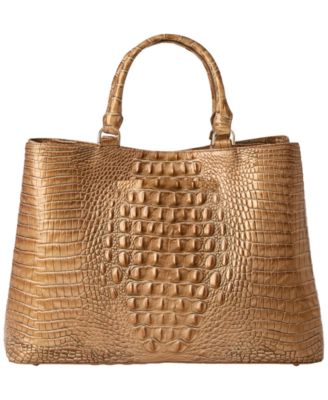 Denise Extra Large Leather Carryall Satchel Bag