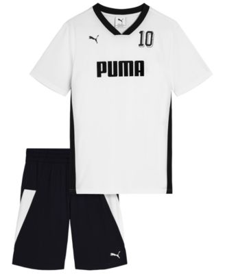 Boys' 8-16 Short-Sleeve Graphic T-Shirt & Shorts, 2-Piece Set