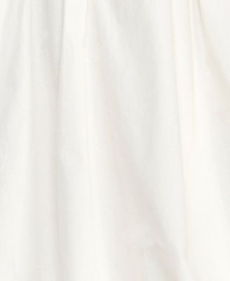 Juniors' Collared Mini Bubble Dress