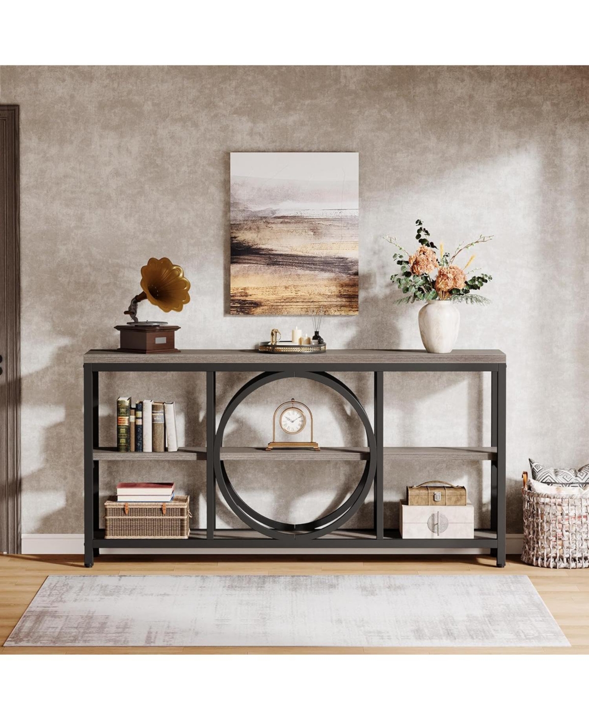 Tribesigns Extra Long Console Table for Entryway, Sofa Behind Couch