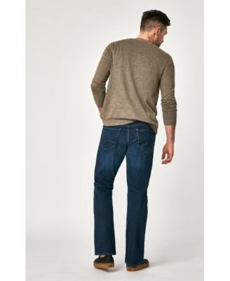 Men's Deep Clean Comfort Matt Mid Rise Relaxed Straight Leg Jeans