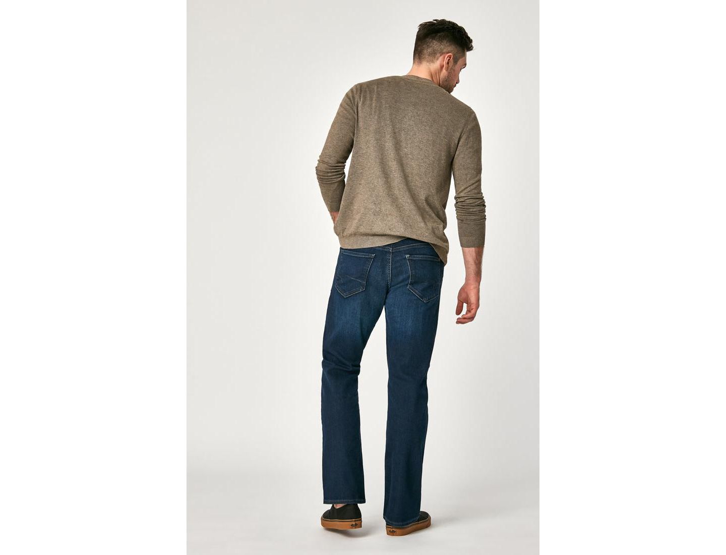 Мужские джинсы Mavi Jeans Deep Clean Comfort Matt Mid Rise Relaxed Straight Leg — фото 3