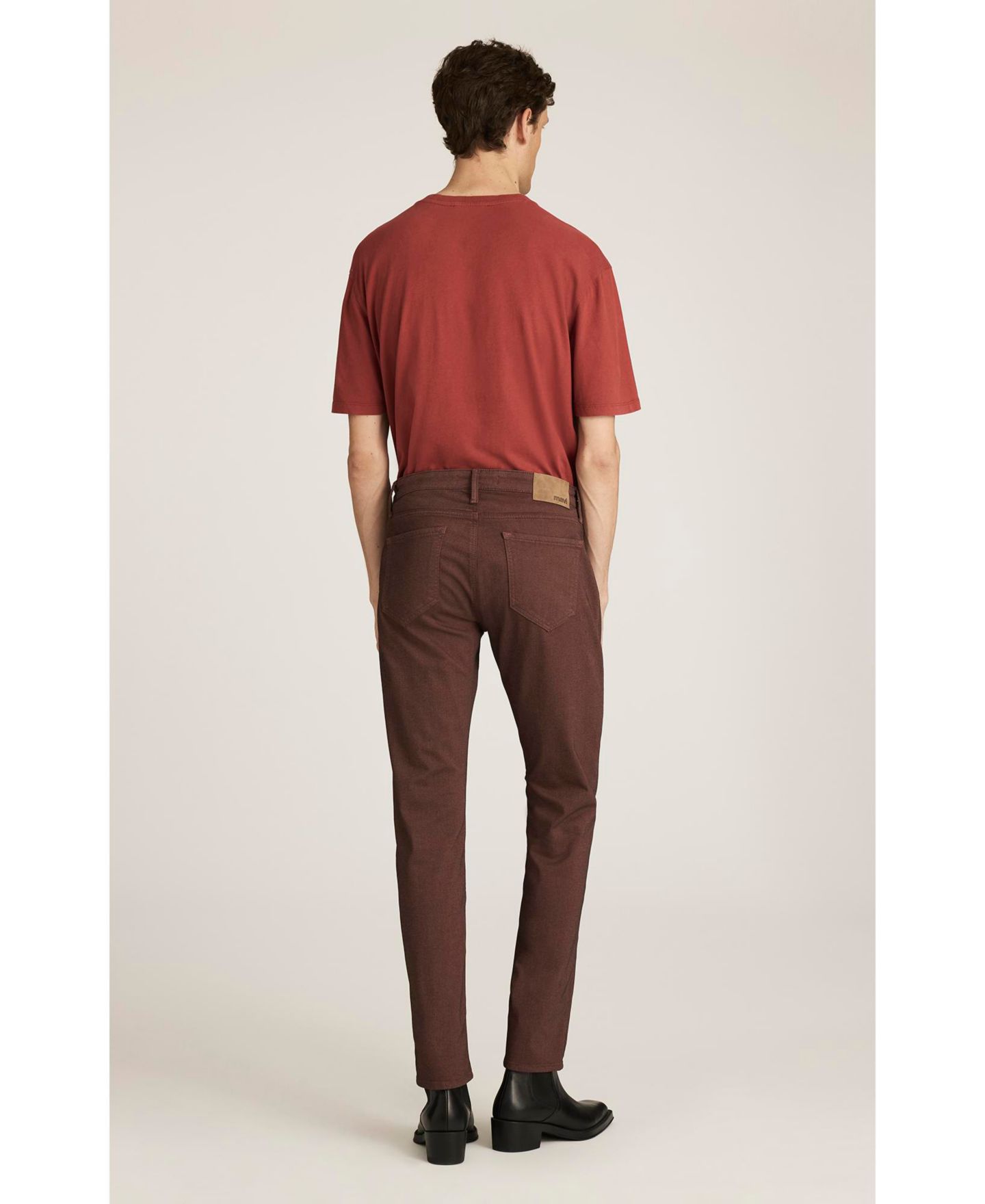 Мужские джинсы Mavi Jeans Rosewood Athletic Marcus Slim Straight Leg, цвет: Медный — фото 3