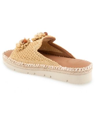 Women's Leilani Flower Flat Sandals