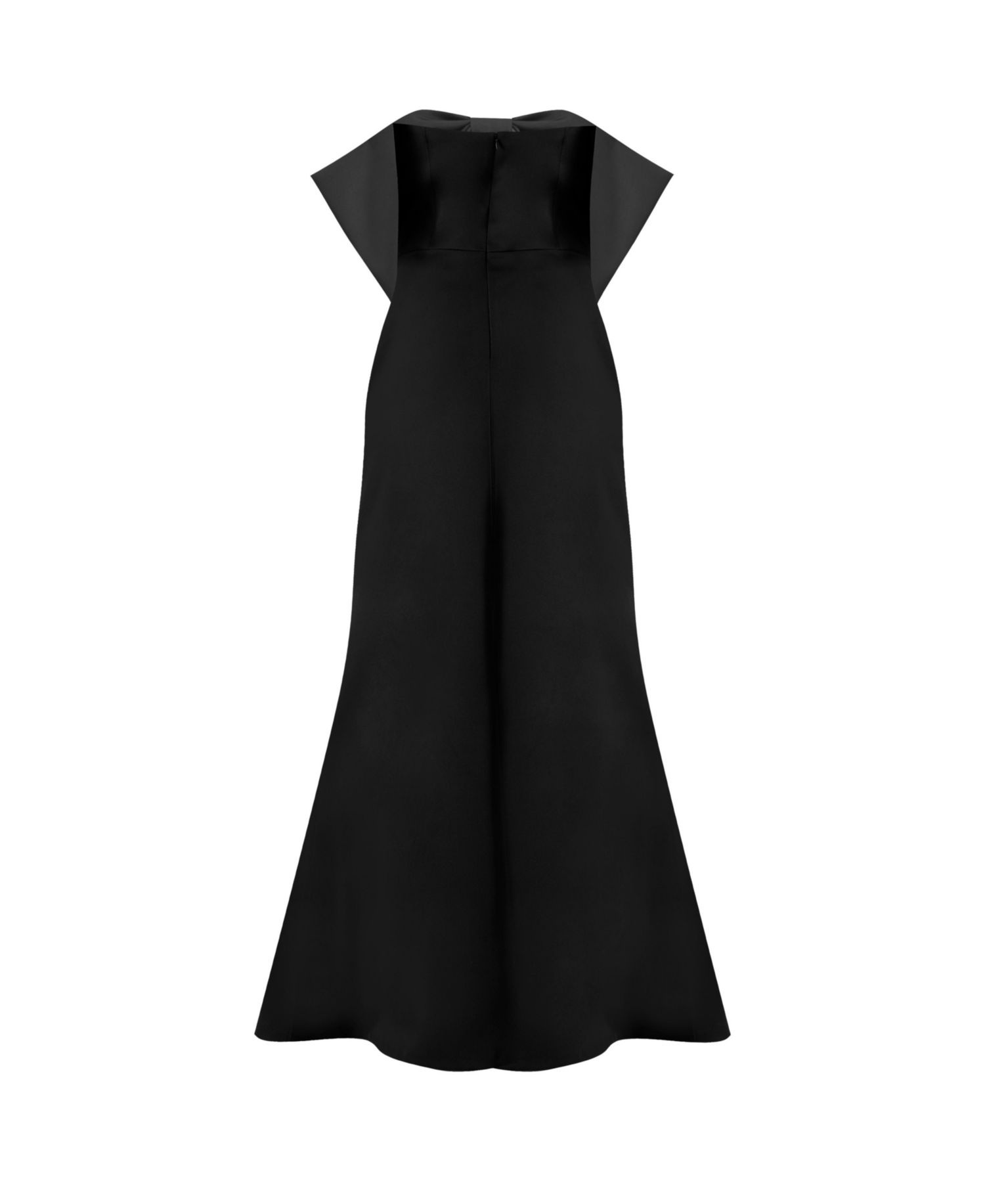 Women's Strapless Mermaid Gown with Bow