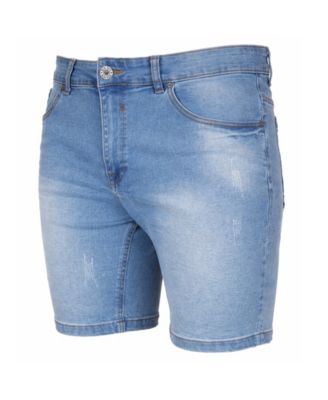 Men's Slim-Fit Stretch Denim Shorts