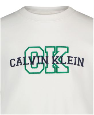 Boys' 8-16 Varsity Logo Crewneck T-Shirt