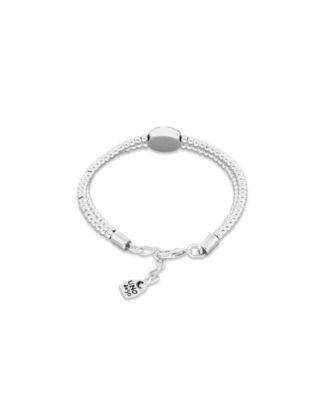 Double Beaded Eye Hoop Bracelet