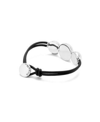 Three Large Leather Bracelet