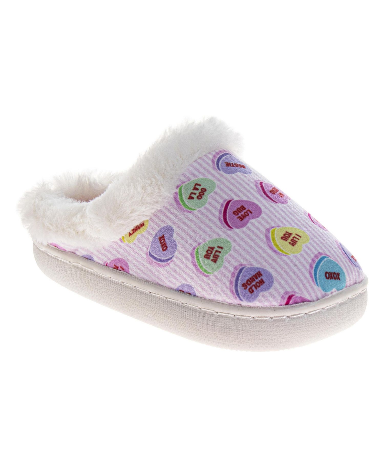 Little Girls Hearts Slippers (Little/Big)