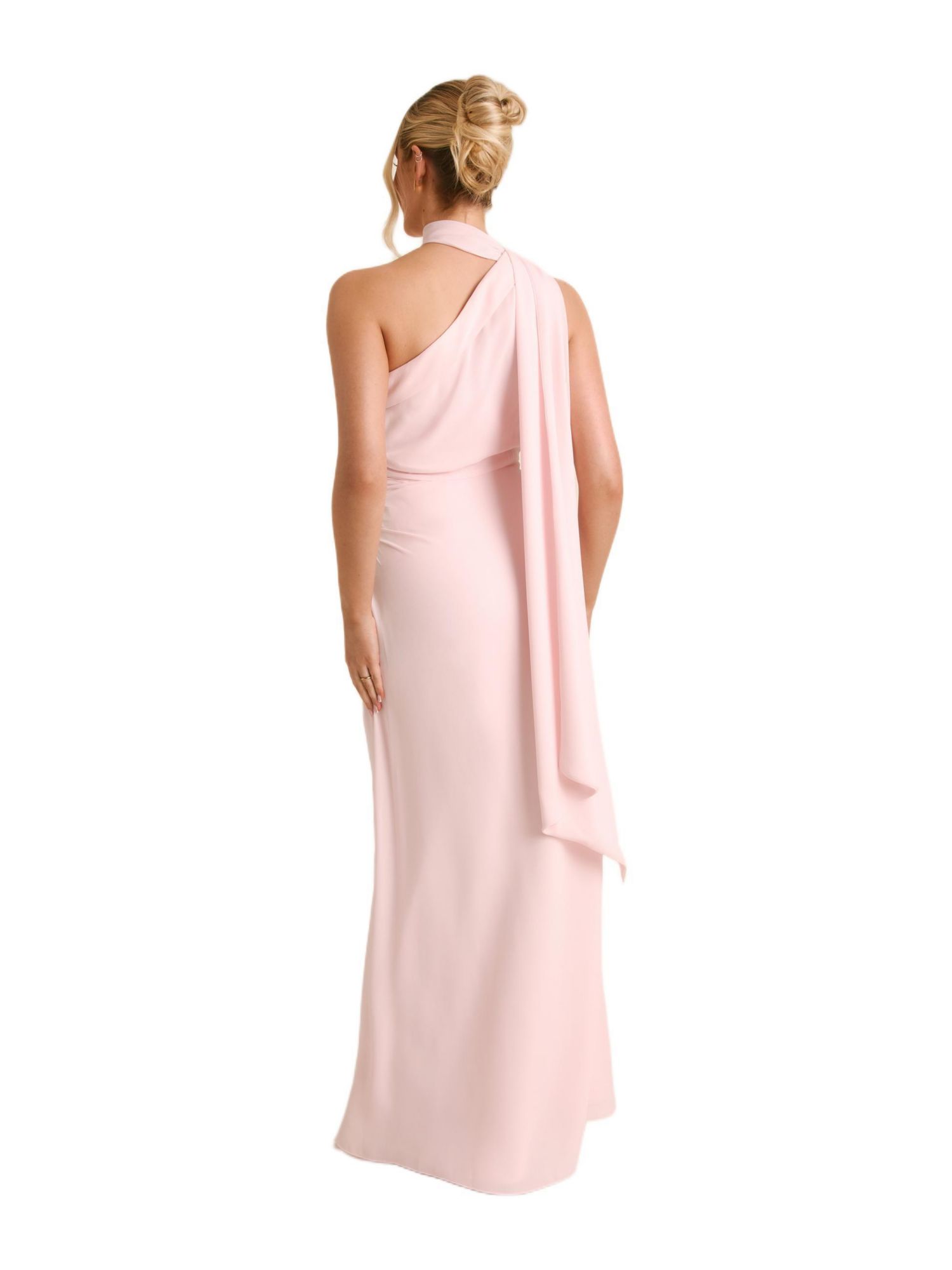 Women's One Shoulder Chiffon Bridesmaid Dress