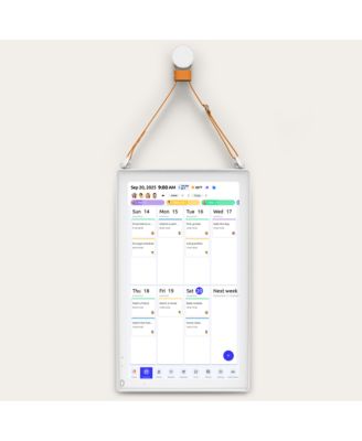 21.5'' Digital Calendar & Chore Chart - Smart Interactive Display for Family Schedules