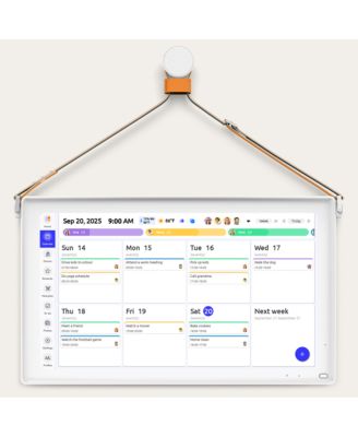 21.5'' Digital Calendar & Chore Chart - Smart Interactive Display for Family Schedules