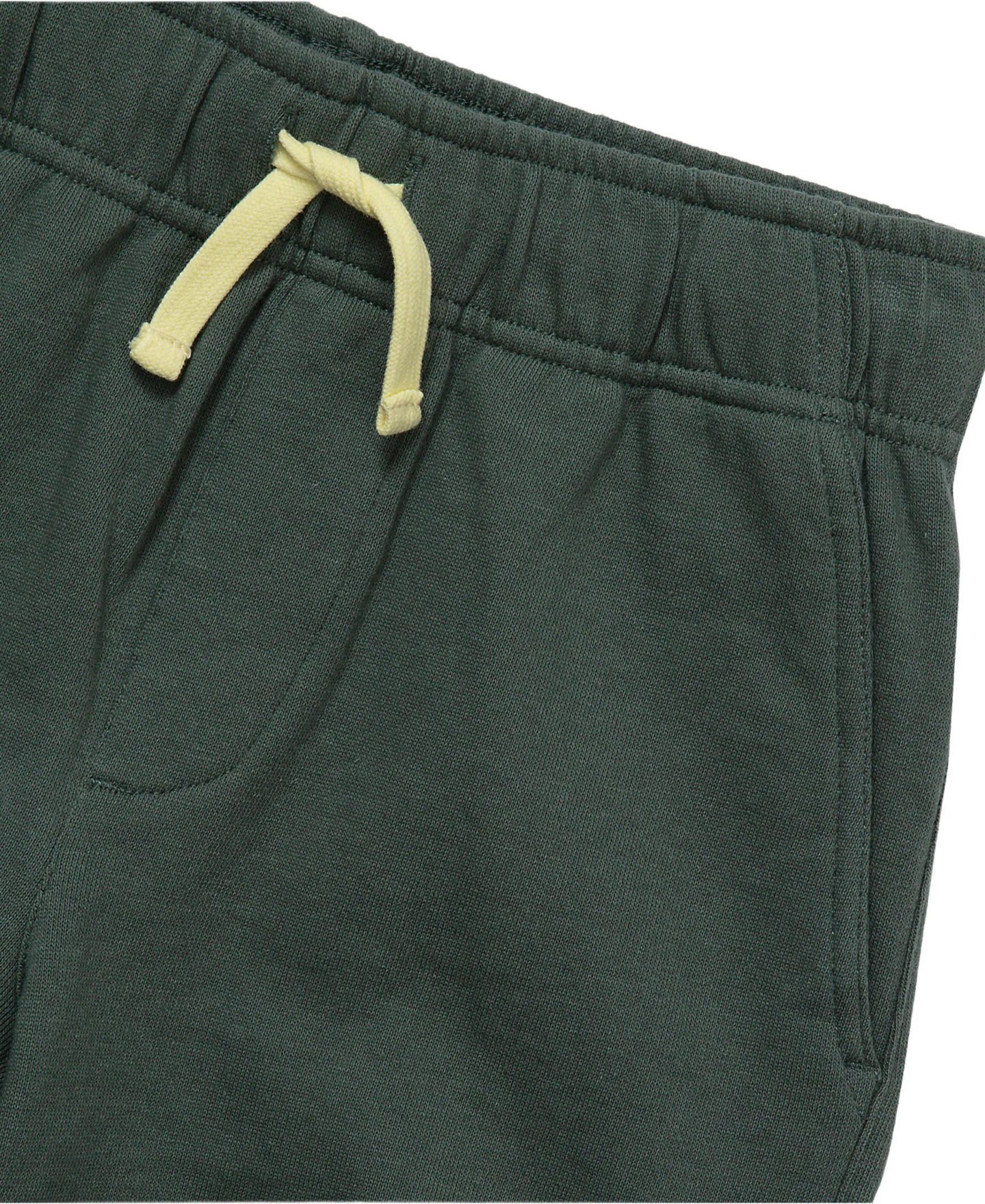 Шорты Lands' End Casual Cotton Pull On для мальчиков, цвет: Тёмный тёмно-зелёный — фото 3