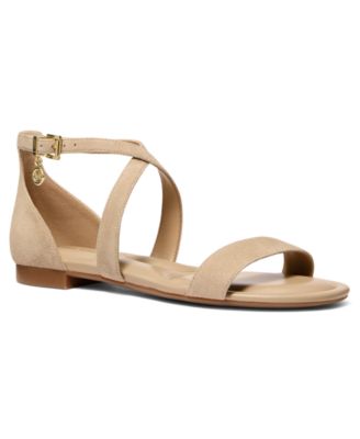 Michael Kors Women's Alexa Flex Buckle Flat Sandals