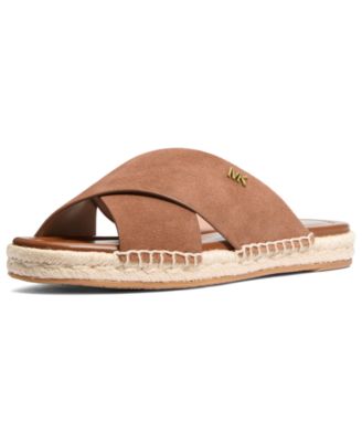 MICHAEL Women's Kenzie Slip-On Flat Sandals