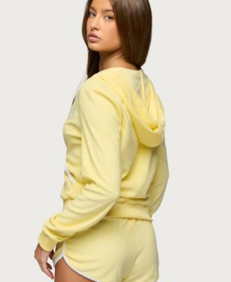 Women's Madilyn Terry Cloth Zip Up Hoodie